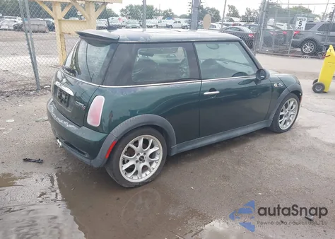 2006 Mini Cooper S из США, поврежденный, VIN WMWRE33586TJ36382